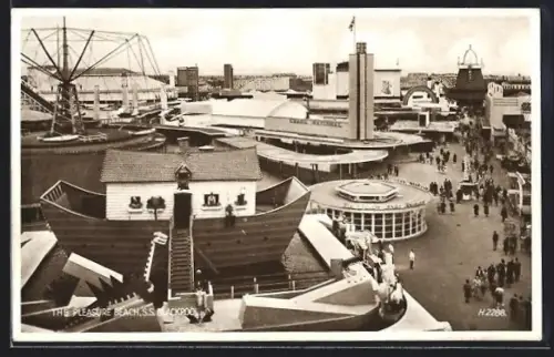 AK Blackpool, The Pleasure Beach, Kettenkarussell, Grand National