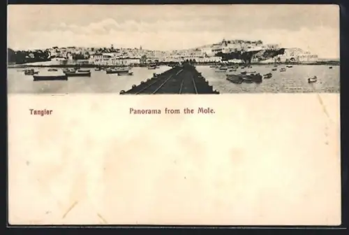 AK Tangier, Panorama from the Mole
