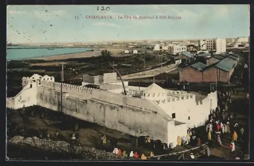 AK Casablanca, La Fête du Mouloud à Sidi-Belyout