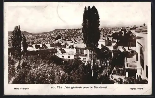 AK Fès, Vue générale prise de Dar Jamai