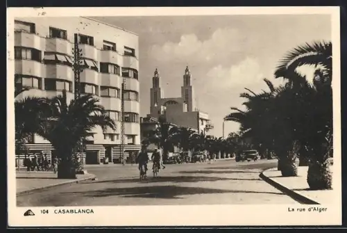 AK Casablanca, La rue d`Alger