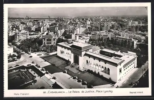 AK Casablanca, Le Palais de Justice, Place Lyautey