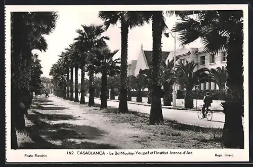 AK Casablanca, Le Bd. Moulay-Youssef et l`Institut Jeanne-D`Arc
