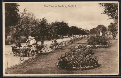 AK Bedford, The River and Gardens