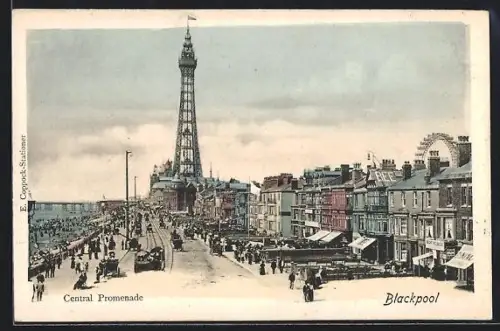 AK Blackpool, Central Promenade