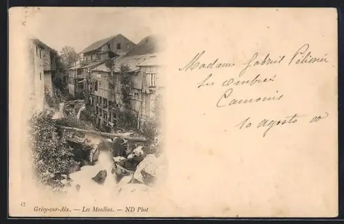 AK Grésy-sur-Aix, Les Moulins