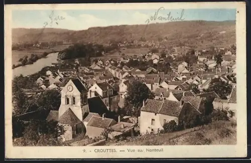 AK Crouttes, Vue sur Nanteuil