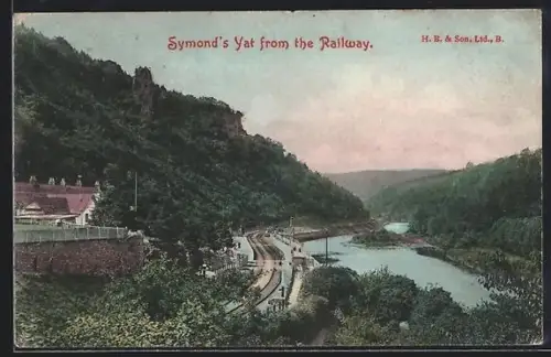 AK Symond`s Yat, View from the Railway