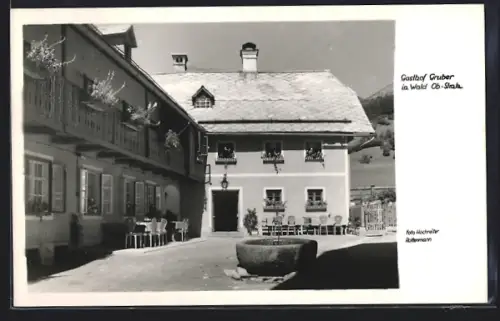 AK Wald /Ob.-Stmk., Gasthof Gruber