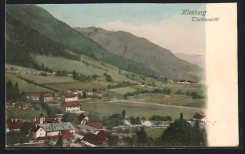 AK Gaming /N.-Oe., Kienberg, Teilansicht mit Bergpanorama