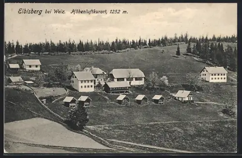 AK St. Kathrein am Offenegg, Eibisberg aus der Vogelschau