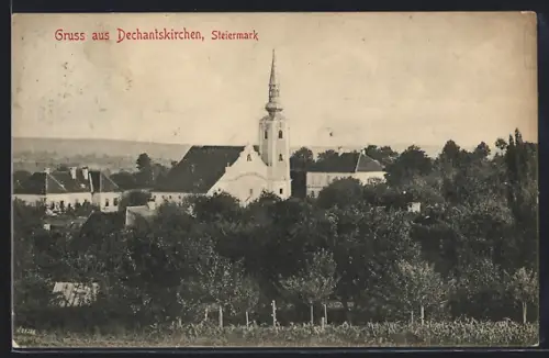 AK Dechantskirchen, Blick auf den Ort