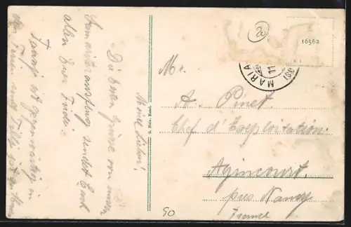 AK Mariastein, Panorama mit Ruine Landskron