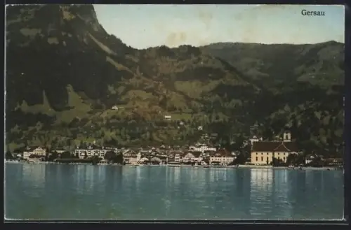 AK Gersau, Ortsansicht