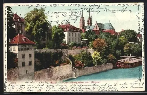 AK Basel, Deutschrittergarten und Münster
