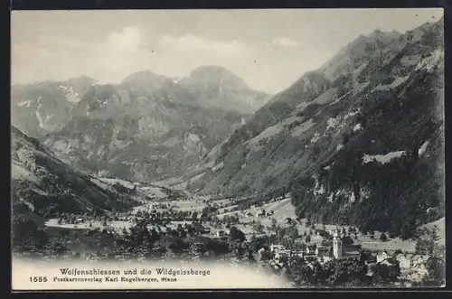 AK Wolfenschiessen, Panorama und die Wildgeissberge