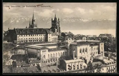 AK Lausanne, La Cathédrale et l`Université