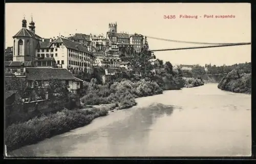 AK Fribourg, Pont suspendu