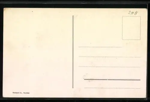 AK Genève, Rade et Monument Brunswick