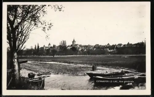 AK Estavayer-le-Lac, Vue générale