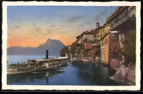 AK Gandria /Lago di Lugano, E monte S. Salvatore