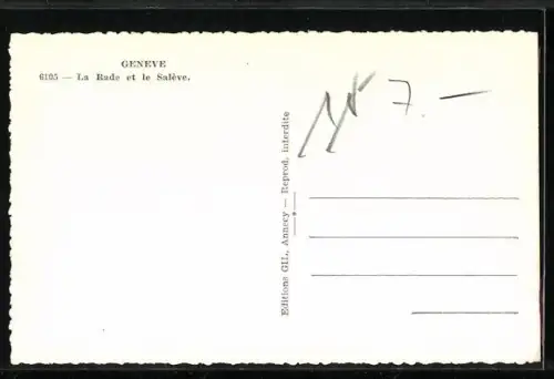 AK Genève, Rade et Salève