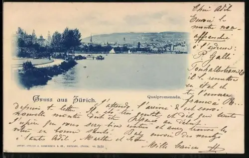 AK Zürich, Quaipromenade