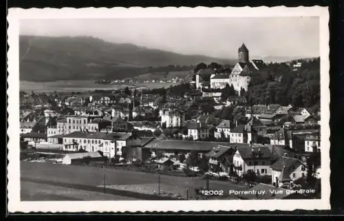 AK Porrentruy, Teilansicht mit Schloss