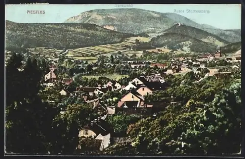 AK Piesting, Hohewand und Ruine Starhemberg