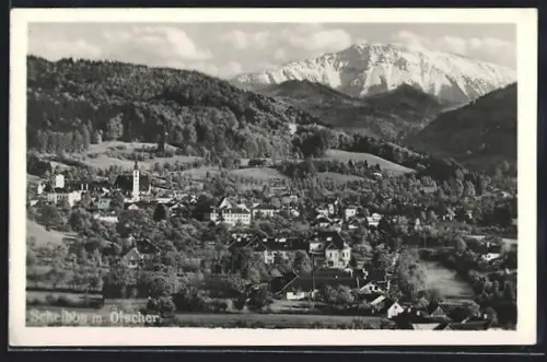 AK Scheibbs, Panorama mit Ötscher
