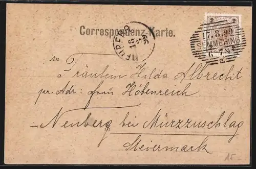 AK Semmering, Hotel Panhans