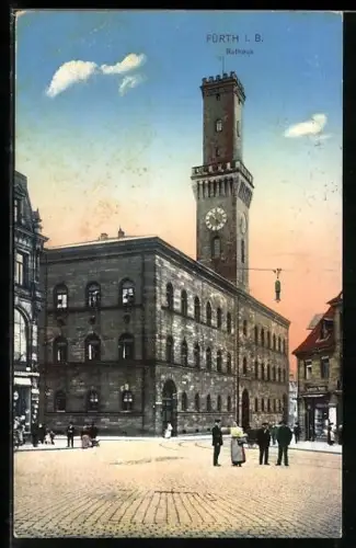 AK Fürth i. B., Rathaus