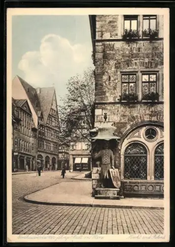 AK Nordhausen, Roland am Rathaus