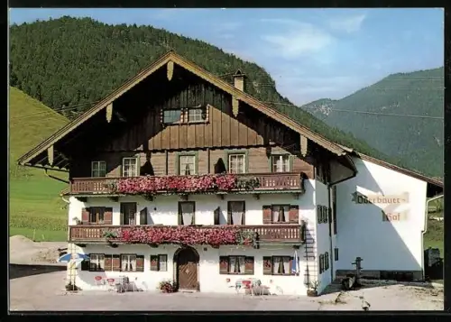 AK Schneizlreuth, Öderbauerhof, Am Litzlbach 6, Ernst und Maria Bauregger