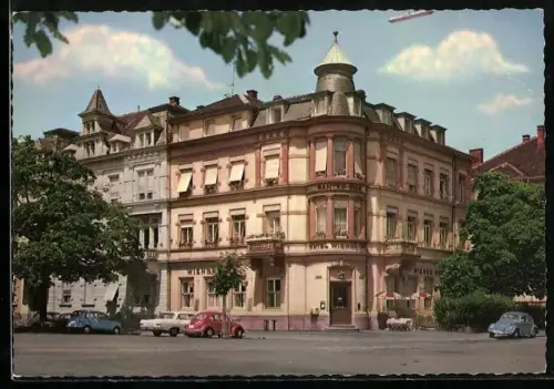 AK Freiburg /Br., Hotel-Restaurant Wiehrehof, Inh. E. Ludwig, Hildastrasse