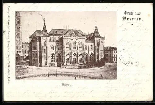 AK Bremen, Ansicht der Börse