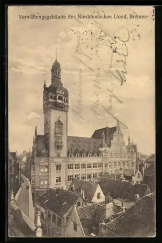 AK Bremen, Verwaltungsgebäude des Norddeutschen Lloyd