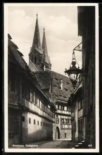 AK Bamberg, Blick in die Domgasse