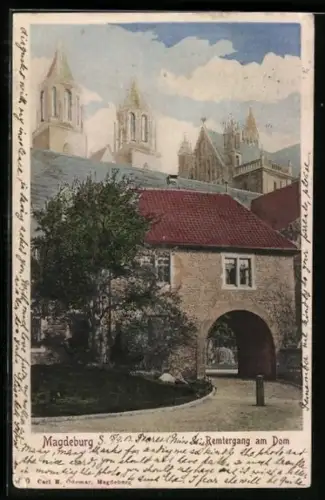 AK Magdeburg, Remtergang am Dom