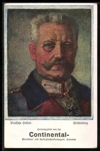 AK Portrait des Reichskanzlers Paul von Hindenburg