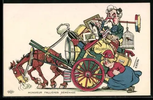 AK Monsieur Fallières Déménage