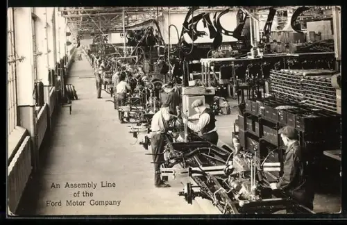 AK An Assembly Line of the Ford Motor Company, Ford Auto