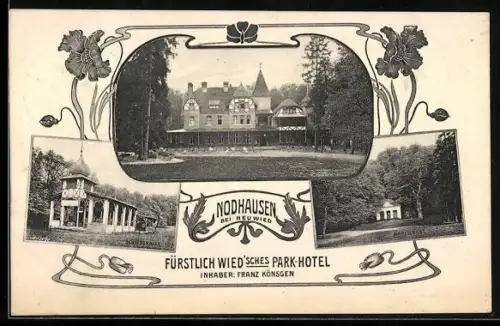 AK Nordhausen, Fürstlich Wiedsches Park-Hotel