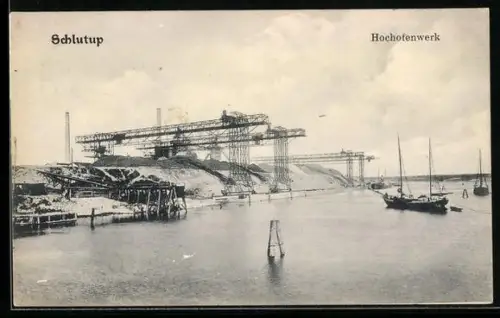 AK Schlutup, Partie am Hochofenwerk