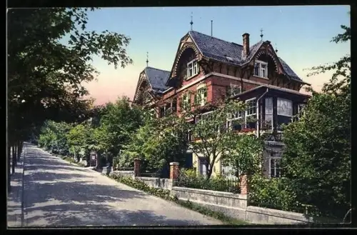AK Stuttgart, Hasenberg, Luftkur-Hotel-Restaurant Buchenhof