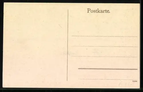 AK Kappeln, Strassenpartie mit Wasserturm