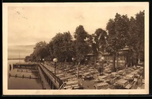 AK Neubabelsberg, Restaurant Bürgershof von Otto Reinhardt