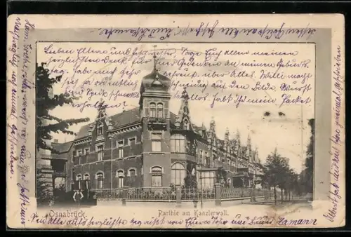 AK Osnabrück, Partie am Kanzlerwall