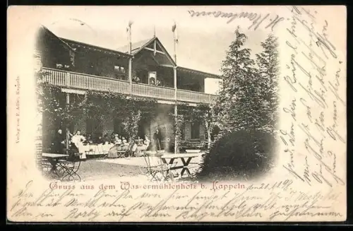 AK Kappeln /Schlei, Gasthaus Wassermühlenholz