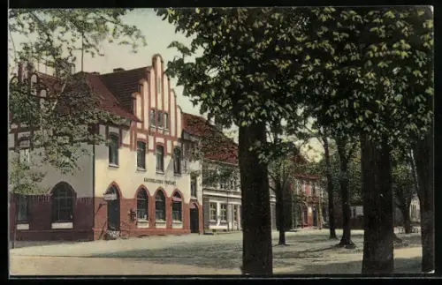 AK Hohenwestedt, Kaiserliches Postamt